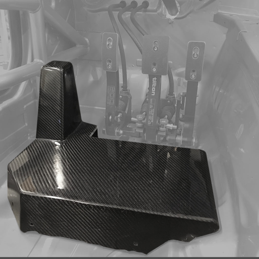 Universal Driver Foot Tray [Carbon Fiber] – HGK Shop